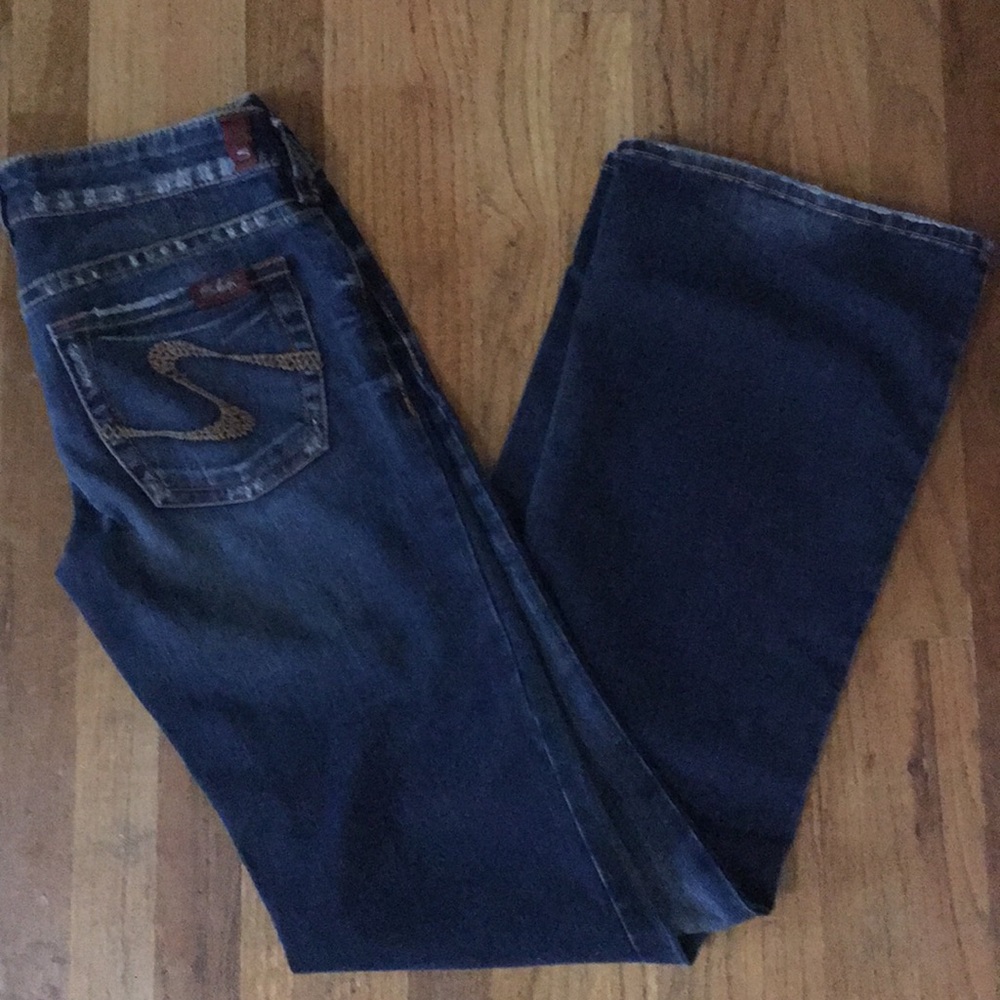 Silver jeans
